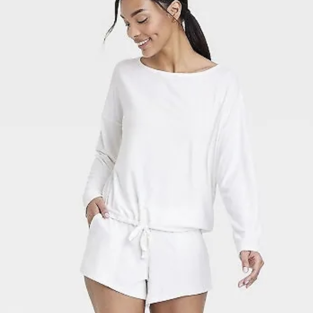 stars above White Long Sleeve Tee